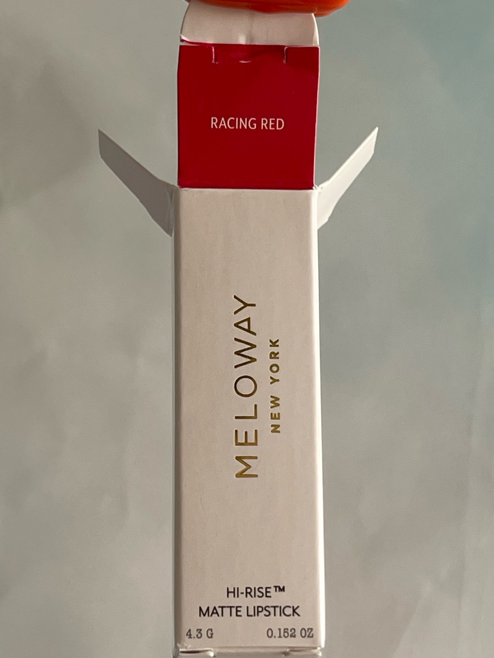 Meloway Hi-Rise Matte Lipstick in Racing Red